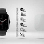 Пленка защитная Armorstandart Matte hydrogel Amazfit GTS 2e 6 pcs (ARM91967) - уменьшенное изображение 2
