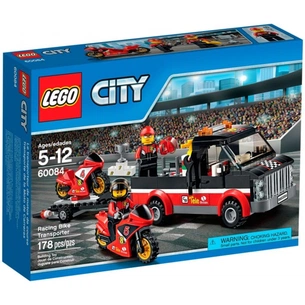 Конструктор LEGO City Great Vehicles Перевізник гоночних мотоциклів (60084) зображення 1