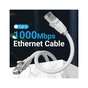 Патч-корд 3м, UTP cat 6 RJ-45 gray Vention (IBEHI) - зменшене зображення 2