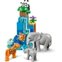 Конструктор LEGO DUPLO Town Сімейства диких тварин 3-в-1 (10446) - зменшене зображення 3