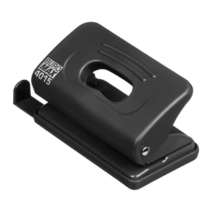 Діркопробивач Buromax пластиковий, до 10 аркушів, 120 х 58 х 59 мм, чорний (BM.4015-01) зображення 1