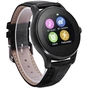 Смарт-годинник UWatch K88H Black Leather Strap (F_59768) - зменшене зображення 2