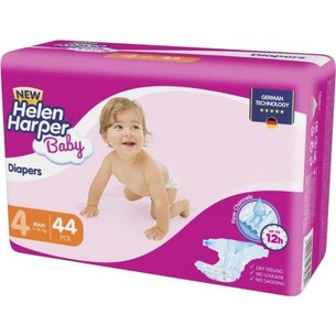 Підгузки Helen Harper Baby NEW Maxi (7-18 kg), 44 шт (5411416030690) зображення 1