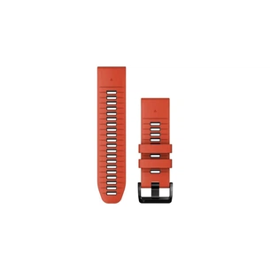 Ремінець до смарт-годинника Garmin epixPRO (g2), 20mm QuickFit Fl Red/Grpht Silicone (010-13279-04) зображення 1