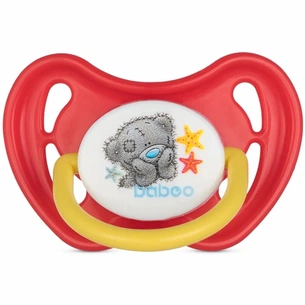 Пустушка Baboo Me To You 0+ міс червона (90409) зображення 1