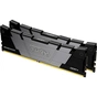 Модуль пам'яті для комп'ютера DDR4 64GB (2x32GB) 3600 MHz Renegade Black Kingston Fury (ex.HyperX) (KF436C18RB2K2/64) - зменшене зображення 2