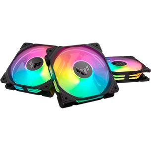 Кулер до корпусу ASUS TUF GAMING TR120 FAN ARGB BLACK 3IN1 (90DA0090-B09020) изображение 1