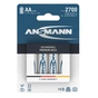 Акумулятори Ansmann AA/HR06 NI-MH 2700 mAh BL 4 шт - уменьшенное изображение 1