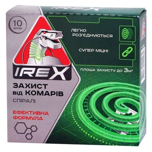 Спіралі від комарів iRex 10 шт. (4820184441262) зображення 1