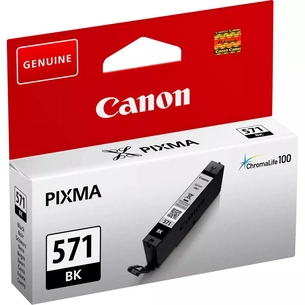 Картридж Canon CLI-571BK Black (0385C001) изображение 1