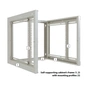 Шафа настінна Zpas 15U 19" 600x600 Z-BOX (W-ZBOX6060-15S-011) - уменьшенное изображение 3