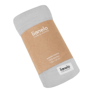 Пелюшки для малюків Lionelo Bamboo Swaddle Grey Stone (LO-BAMBOO SWADDLE GREY STONE) зображення 1