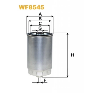 Фільтр паливний Wixfiltron WF8545 зображення 1