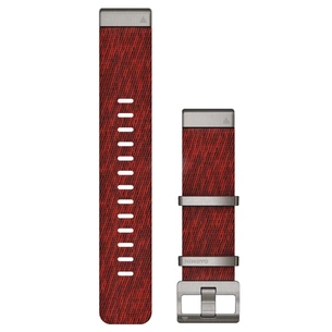 Ремінець до смарт-годинника Garmin MARQ, QuickFit 22m, Jacquard Weave Nylon Strap, Red (010-12738-22) зображення 1