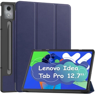 Чохол до планшета BeCover Smart Case Lenovo Idea Tab Pro 12.7" Deep Blue (713427) зображення 1