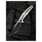 Ніж Weknife Kyklos Satin, Darkwash, титан (WE23086-3) - зменшене зображення 12