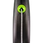 Повідець для собак Flexi Black Design М трос 5 м (зелений) (4000498033425) - зменшене зображення 2