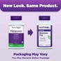 Амінокислота Natrol Мелатонін, 1 мг, Melatonin, 90 таблеток (NTL-00465) - зменшене зображення 3