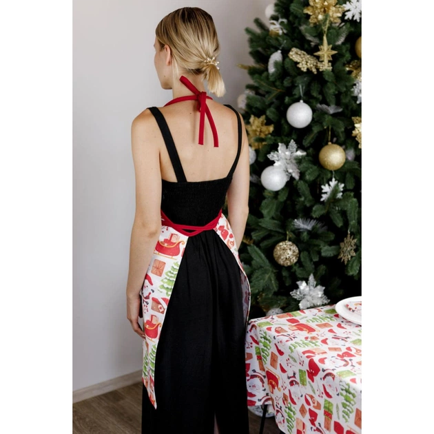 Фартух Прованс Санта на білому (035789) - picture 4