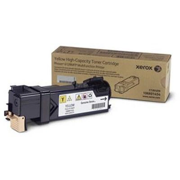 Тонер-картридж Xerox PH6128 Yellow (106R01458) - изображение 1