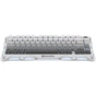 Клавіатура GravaStar Mercury K1 TKL Wireless/Bluetooth/USB UA White (GSK1_GWHT) - зменшене зображення 1