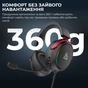 Гарнітура Ajazz AHW10 Black (AHW10-B) - зменшене зображення 9