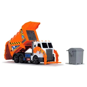 Спецтехніка Dickie Toys Сміттєвоз з контейнером та підйомником, зі звук. та світл. е (1137000) зображення 1