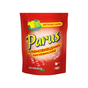 Засіб для видалення плям Parus Кисневмісний 900 г (4820017663670) зображення 1