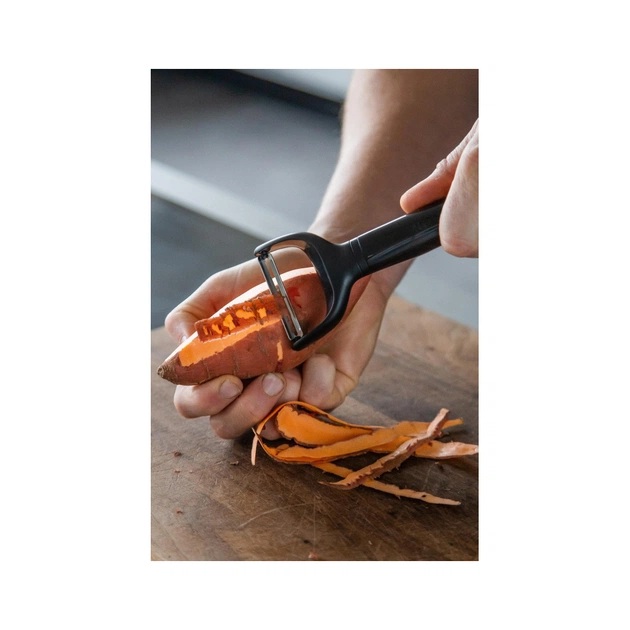 Овощечистка KitchenAid Classic горизонтальна 17,5 см чорний (KHH145OHOBEG) - изображение 5