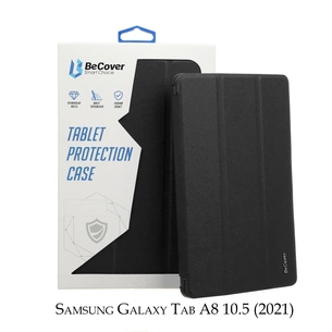 Чохол до планшета BeCover Smart Case Samsung Tab A8 10.5 (2021) SM-X200/X205 Black (707261) зображення 1