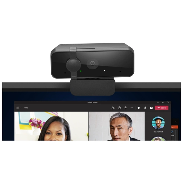 Веб-камера Lenovo Essential FHD Gen2 Black (4XC1S15018) - picture 6