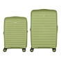 Набір валіз 2E Aero (M+S), оливково-зелені (2E-SPP-AERO-SET2-MG) - зменшене зображення 2