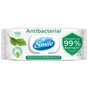 Вологі серветки Smile Antibacterial з соком подорожника 100 шт. (4823071636741/4823071656466) - зменшене зображення 1