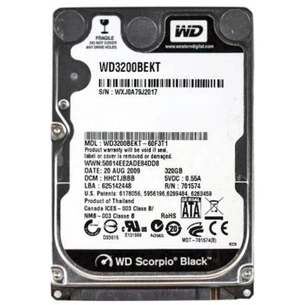 Жорсткий диск для ноутбука 2.5" 320GB WD (# WD3200BEKT-FR #) зображення 1