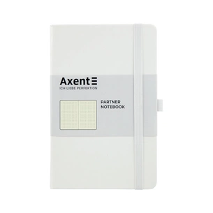 Книга записна Axent Partner 125х195 мм в точку 96 аркушів Біла (8306-21-A) зображення 1