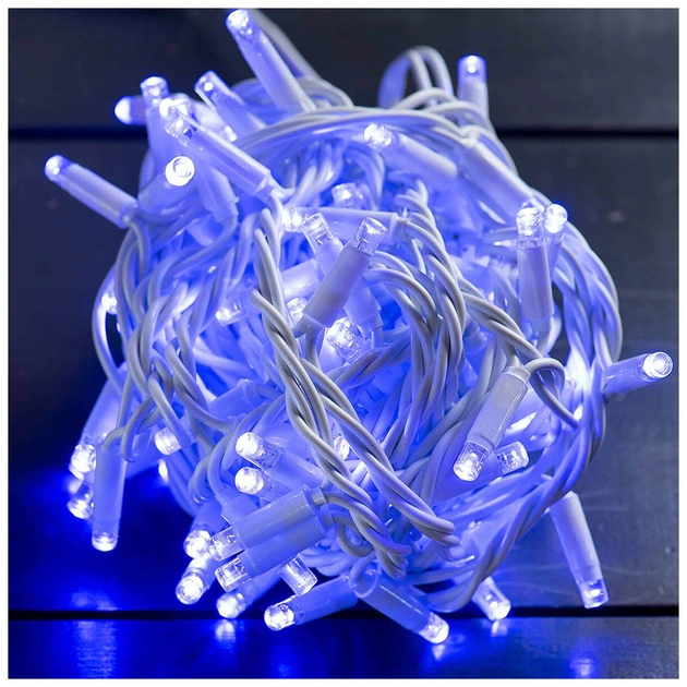 Гірлянда ColorWay IP65 10м 100Led блакитне світло (CW-GO-100L10BL) - picture 6