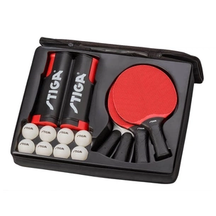 Комплект для настільного тенісу Stiga Seasons Anywhere 4 Bats&8 Balls&Net (1230-0122-01) (932369) зображення 1