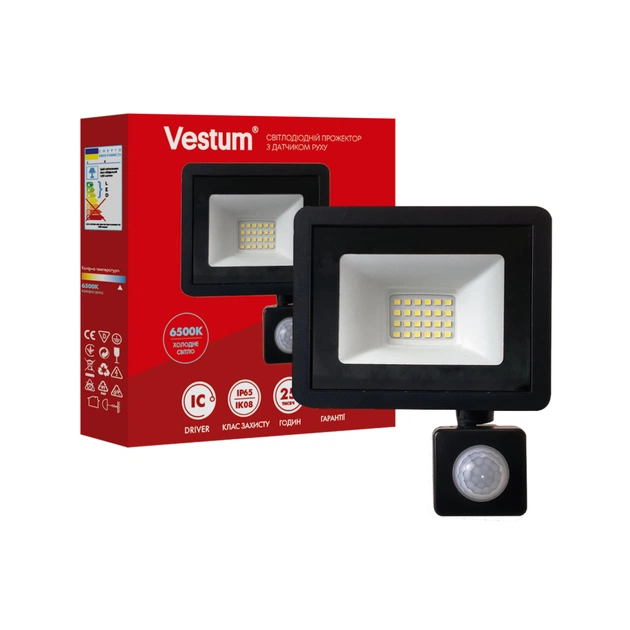Прожектор Vestum LED 30W 6500K 180-260V IP65 (1-VS-3021) - зображення 1
