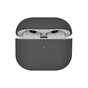 Чохол для навушників Uniq Lino AirPods 4 Silicone Ash Grey (8886463691373) - preview 1