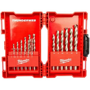 Набір свердл Milwaukee по металу HSS-G THUNDERWEB 19 шт (4932352375) зображення 1