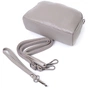 Сумка Vintage З натуральної шкіри Сіра (22801) - зменшене зображення 5