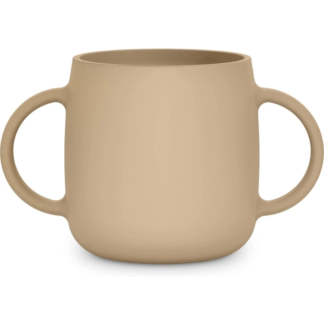 Поїльник-непроливайка Suavinex Colour Essence силіконова 3 в 1 (з носиком та трубочкою), 270 мл, +6 м. , бежева (402898) - зображення 5