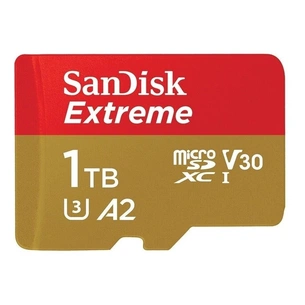 Карта пам'яті SanDisk 1 TB microSDXC UHS-I U3 V30 A2 Extreme (SDSQXAV-1T00-GN6MN) зображення 1