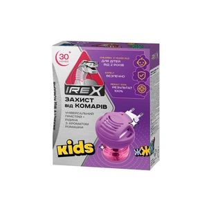 Фумігатор iRex Kids Прилад та рідина від комарів 30 ночей (4820184442467) зображення 1