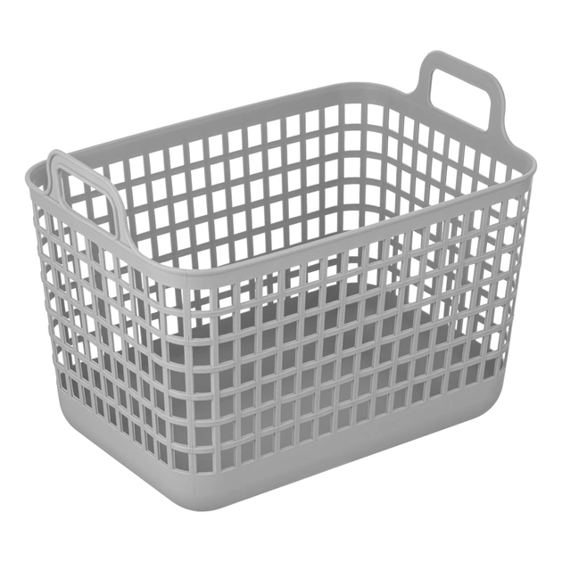 Кошик для зберігання Ardesto 33x22.5x25.2 см Сірий 12.5 л (ARHC2512GG) - picture 3