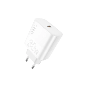 Зарядний пристрій WUW C197 USB-C PD30W White (6972573336678) зображення 1
