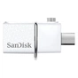 USB флеш накопичувач SanDisk 32GB Ultra Dual Drive White OTG USB 3.0 (SDDD2-032G-G46W) - зменшене зображення 2