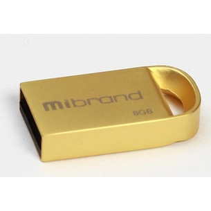 USB флеш накопичувач Mibrand 8GB lynx Gold USB 2.0 (MI2.0/LY8M2G) зображення 1