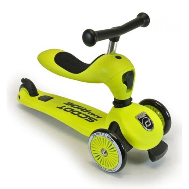 Самокат Scoot&Ride Highwaykick-1 Зелений (SR-160629-LIME) - изображение 1