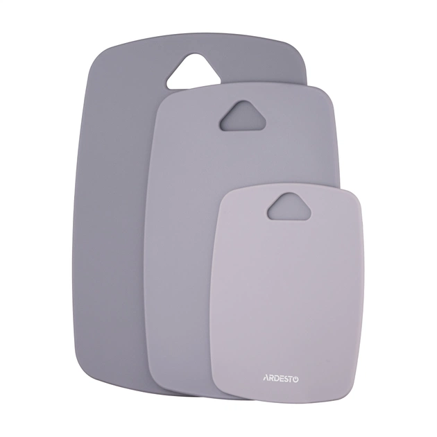 Разделочная доска Ardesto Gemini набір 3 шт (AR1403GR) - изображение 3